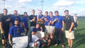 Zeta Beta Tau won the tournament for fraternities.