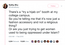 Student Calls Campaign to Expel Her For Criticizing UCF Muslim Group’s ‘Try a Hijab’ Event ‘The Definition of Fascism’