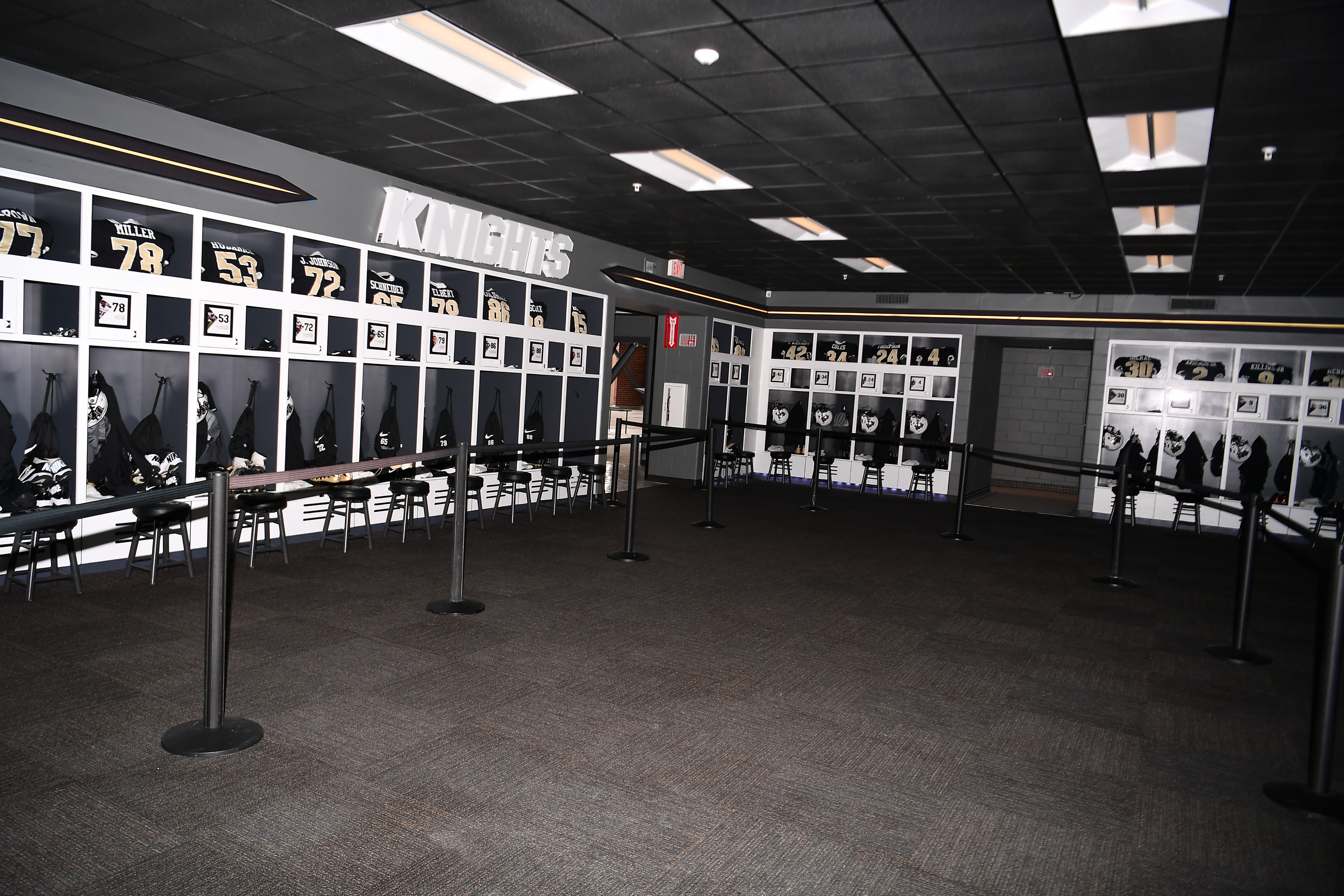 University of Florida Football Lockers