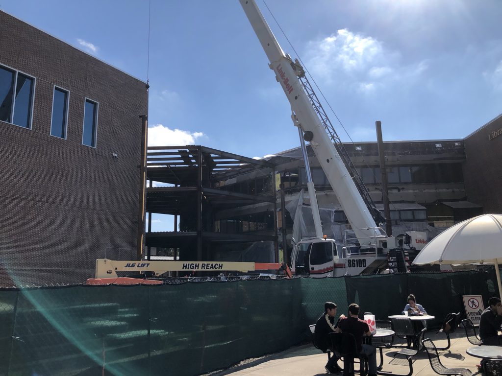 21st Century John C Hitt Library Expansion Second Entrance