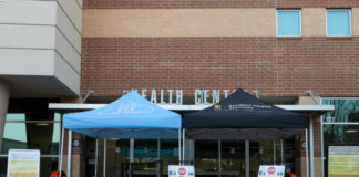 UCF Student Health Center on the main campus in March 2020. Photo by Megan Turner.