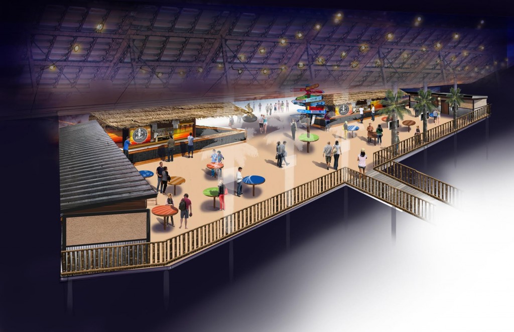 UCF Football Stadium Beach Bar to be Completed For Sept. 5 Kickoff