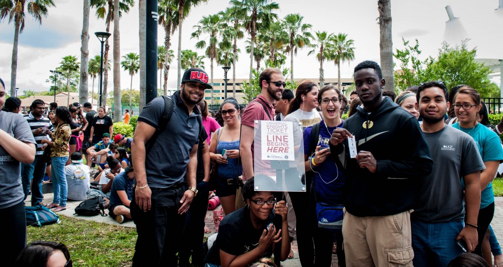 UCF Universal Knights Ticket Distribution Sees Long Lines —