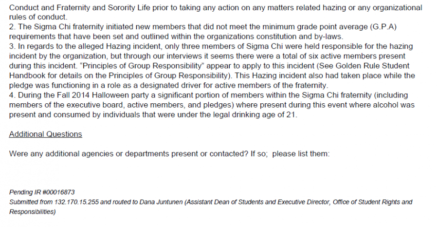 Ucf Accuses Sigma Chi Fraternity Of Hazing Alcohol Misconduct — Page