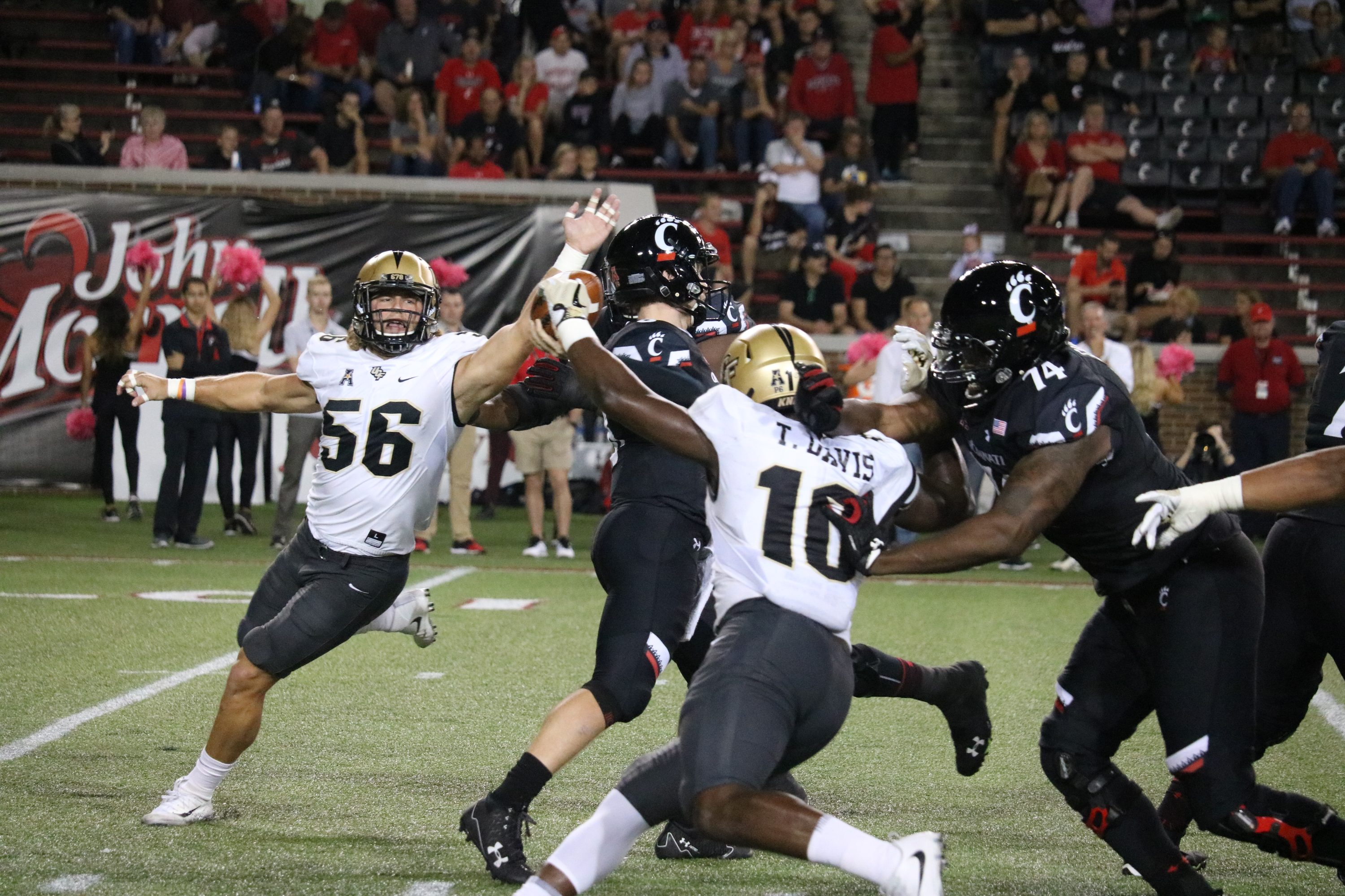 It was a record night for UCF A look at Saturday’s career benchmarks
