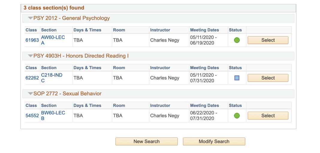UCF adds psychology course section, professor for summer session