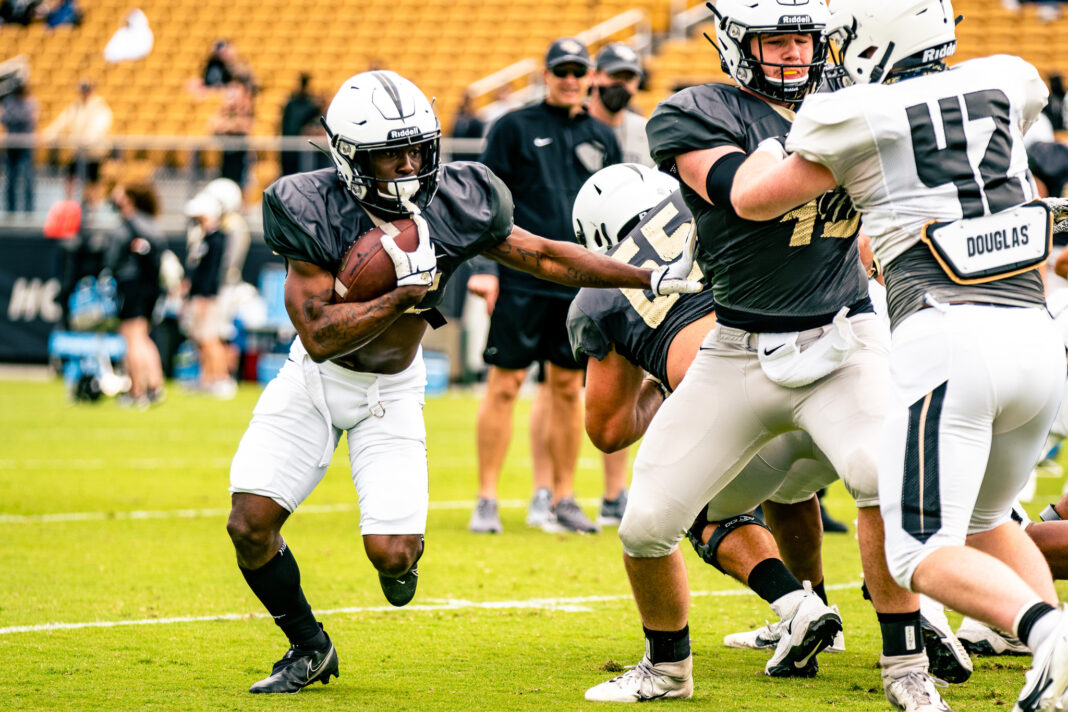 UCF running back room makes strides ahead of spring game —