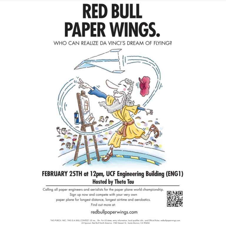 Red Bull Paper Wings is coming to UCF —