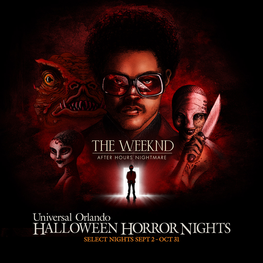 The Weeknd Themed Haunted House Coming To Halloween Horror Nights   The Weeknd 