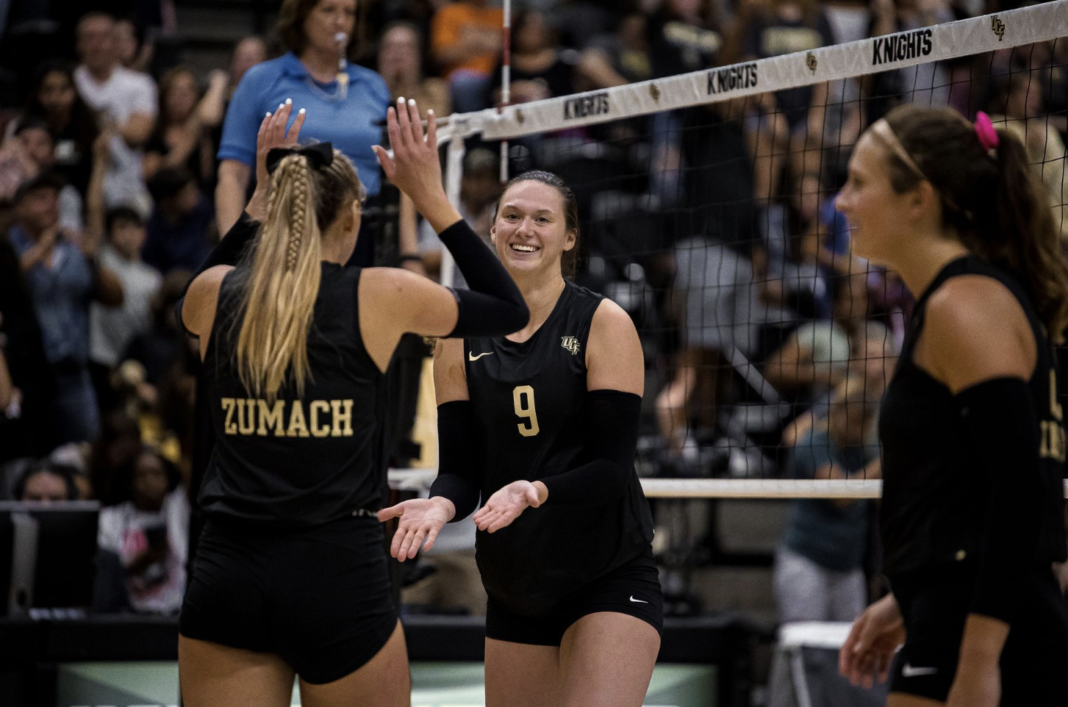 UCF Volleyball ranked after firsttime undefeated streak —