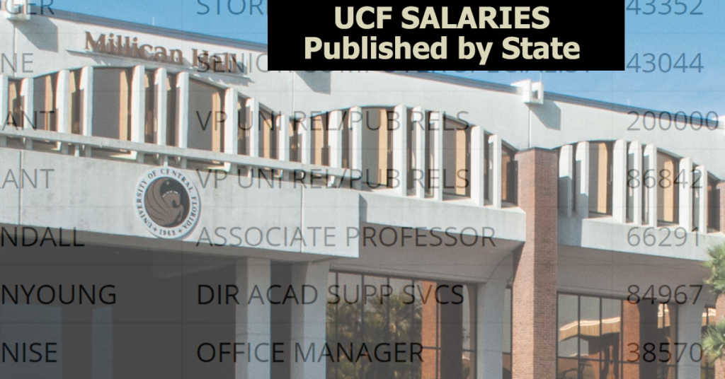 See how much your UCF professor gets paid, and what UCF administrators