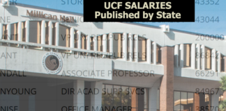 UCF Admin, Prof Salaries Released by State