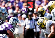 Knights fall to K-State in Conference Opener, Drop to 3-1