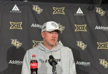 Frost Emphasizes ‘Fight’ and ‘Process’ Following Tough Houston Loss, Prepares Knights for Texas Tech Challenge